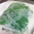 麻's cooksnap of when they made 大葉の保存法.
