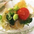 かんのんママ's cooksnap of when they made しらす ☆ 甘酢ジュレ添え.