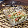 bobitin's cooksnap of when they made 胡瓜とかにかまのサラダ.