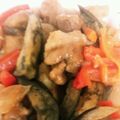 たぬきーまうす's cooksnap of when they made 簡単♪鶏とナスとパプリカの甘酢南蛮☆.
