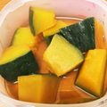まかみろ's cooksnap of when they made フライパンで かぼちゃの煮物.
