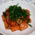 結衣のお母ちゃん's cooksnap of when they made サーモン納豆.
