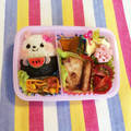 a15man's cooksnap of when they made 幼稚園 お弁当♡すいか 簡単.
