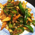 みーさむ's cooksnap of when they made ちくわとピーマンの焦がし醤油炒め.