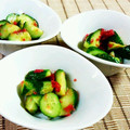 SP♪'s cooksnap of when they made きゅうりの梅和え.