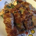 tetsucocco's cooksnap of when they made うまうま♬厚揚げの豚肉巻き 梅風味.