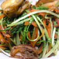 ゆきみっくす's cooksnap of when they made 水菜とﾆﾝｼﾞﾝのごま炒め.