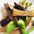 遥か遠くにいくはるか's cooksnap of when they made 麺つゆでピーマンと茄子の簡単炒め物.