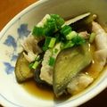 ▷ラミコ's cooksnap of when they made 豚しゃぶとナスのめんつゆ浸し.