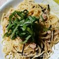 ☆やたこさん☆'s cooksnap of when they made 一人御膳□ツナとふじっ子のパスタ.