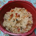 ☆ぴよぴよママ☆'s cooksnap of when they made 電子レンジ圧力鍋で作るトマト丸ごとピラフ.