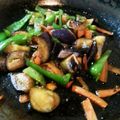 あやじー's cooksnap of when they made 超簡単ナスといんげんの炒め物.