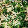 ちーりんママ's cooksnap of when they made つるむらさきとジャガイモ、ベーコン炒め.