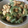 miho☆0217's cooksnap of when they made ゴーヤと鶏むね肉の味噌マヨ炒め.