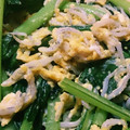 トニー・モンタナ's cooksnap of when they made あっという間♪しらすと小松菜の卵とじ.