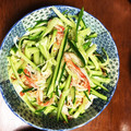 スイーツめるちゃん's cooksnap of when they made ✿きゅうりとカニカマの梅ぽん和え✿.