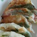 キッチンkm's cooksnap of when they made えびプリしそギョウザ。.