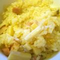 liutan's cooksnap of when they made 麺つゆで簡単＊ベーコンと茸の炊きこみご飯.