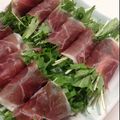 幸◯妻（◉ω◉✳︎）'s cooksnap of when they made 水菜と生ハムの巻き巻きサラダ.
