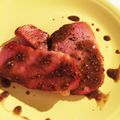 まちゃらぶ's cooksnap of when they made 【簡単】ハムステーキハニーマスタード添え.