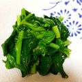 Maaooo's cooksnap of when they made モロヘイヤのおひたし.