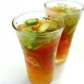 賢くんママ's cooksnap of when they made トマトとオクラ♡夏野菜の美味しいジュレ♬.