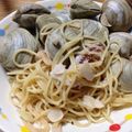 めいたんのママ's cooksnap of when they made 簡単♡アサリたっぷりボンゴレ風パスタ.