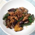マダムやん♪'s cooksnap of when they made 鶏ひき肉と茄子のﾋﾟﾘ辛みそ炒め♪.