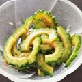 さゆり4's cooksnap of when they made 簡単夏バテ予防＊ゴーヤのお浸し.