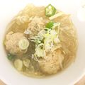 333！'s cooksnap of when they made ＊春雨&エビ入り肉団子のスープ煮＊.
