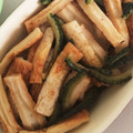 まる達's cooksnap of when they made 焼肉のタレで簡単♪ゴーヤーと竹輪の炒め物.