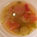 まいとmight's cooksnap of when they made 夏の定番！トマトとレタスのスープ.