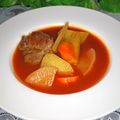 mielle's cooksnap of when they made 牛すじ肉と大根のトマトスープ.