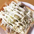 ぺあやの's cooksnap of when they made ツナマヨキャベツトースト♪.