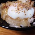 ゆんてらる's cooksnap of when they made 新玉ねぎの照りたま丼.