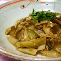 mmameco's cooksnap of when they made ツナ缶で…なすとごぼうの煮物.
