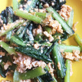 やーしー's cooksnap of when they made 小松菜の卵炒め.