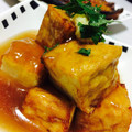 8l_'s cooksnap of when they made 簡単☆厚揚げでなんちゃって揚げ出し豆腐風.