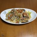 megs156's cooksnap of when they made だしが美味しい＊あさりのトマトパスタ.
