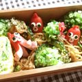 まじゅじゅ's cooksnap of when they made キャラ弁❤タコ君がINたこ焼き風おにぎり.