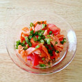 YUZVIO's cooksnap of when they made 鮭とトマトの簡単和風サラダ♪.