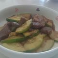ななちんです's cooksnap of when they made ズッキーニと牛肉のオイスターソース炒め.