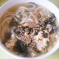 mamijo's cooksnap of when they made *かき玉わかめスープ*.