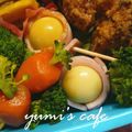 ゆみ‘ｓカフェ's cooksnap of when they made カレーうずらのベーコン巻き.