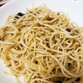さやぞ～'s cooksnap of when they made 付け合わせに♡ガーリック海苔スパゲッティ.