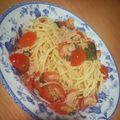 niconiico's cooksnap of when they made ミニトマトたっぷり♡簡単冷製パスタ.