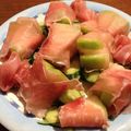 クックBU6PML☆'s cooksnap of when they made 夏の前菜♪冬瓜のハム巻きサラダ.