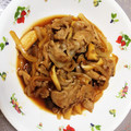 ねむねむ♪'s cooksnap of when they made 豚肉とエリンギのバター柚子胡椒炒め煮.