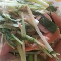 ♡Catherine's cooksnap of when they made ★魚ﾆｿと水菜のﾏﾖ醤油炒め★.