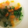 aya_ap's cooksnap of when they made モロヘイヤと野菜のスープ.